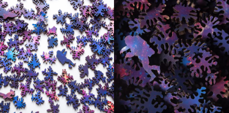 光纖激光切割機擅長切割不規則圖案