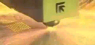 激光切割機工作