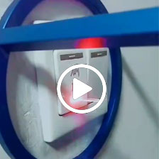 手持式激光打標機雕刻開關，再也不會按錯了